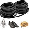 Retro Genuine Leather Cord 3Mm Flat Strand Cow Leather Rope Fit Necklace Bracelets Diy Jewelry Making Accessories