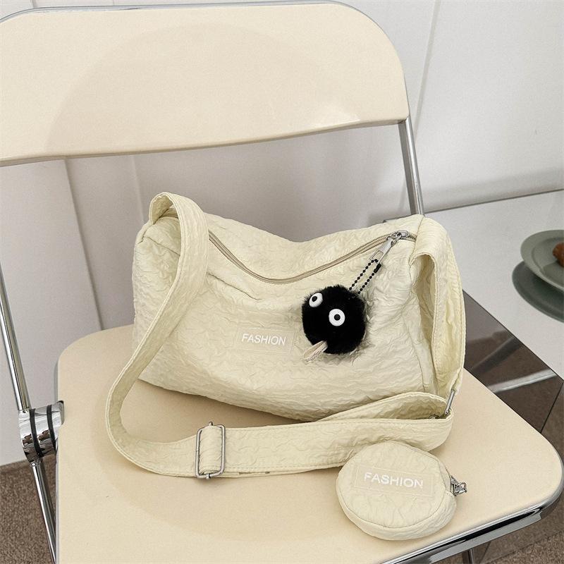 

Сумка через плечо, большая вместимость, женская, модная, для пожилых, повседневная, универсальная жёлтый