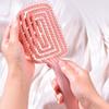 Professional Curved Hairbrush Easy Detangling Vented Hair Styling Comb for Home Salon Use