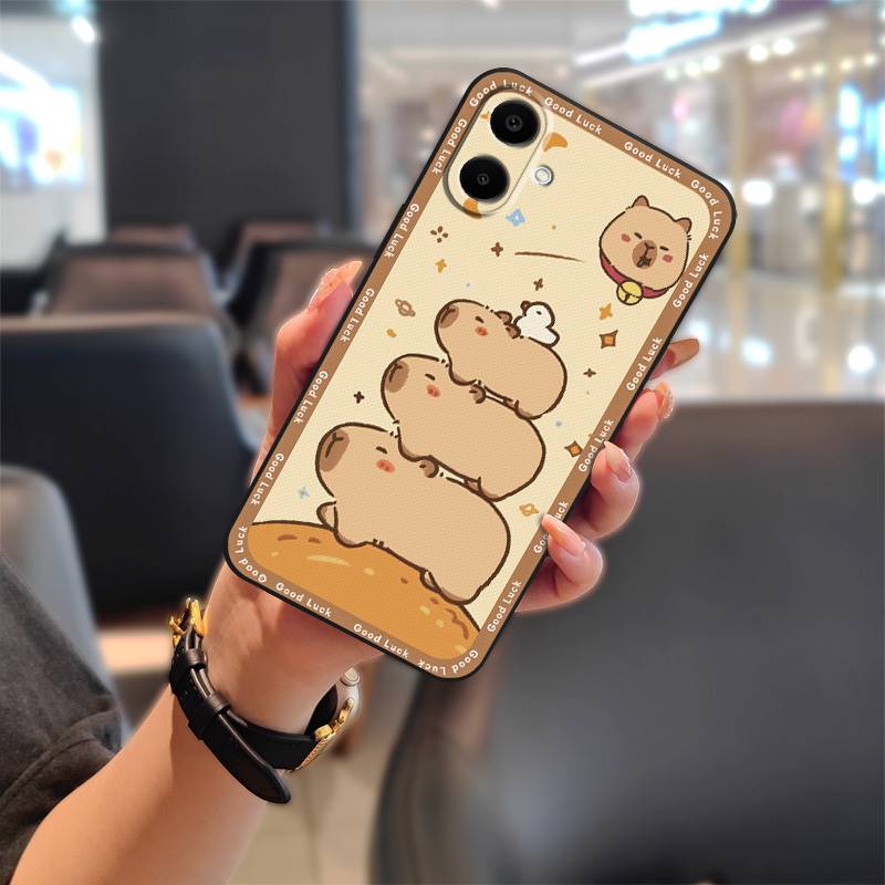 TPU Silicone Phone Case For Samsung Galaxy A06/SM-A065F/M Cute Shockproof Full Wrap Waterproof Phone Pouch Back Cover