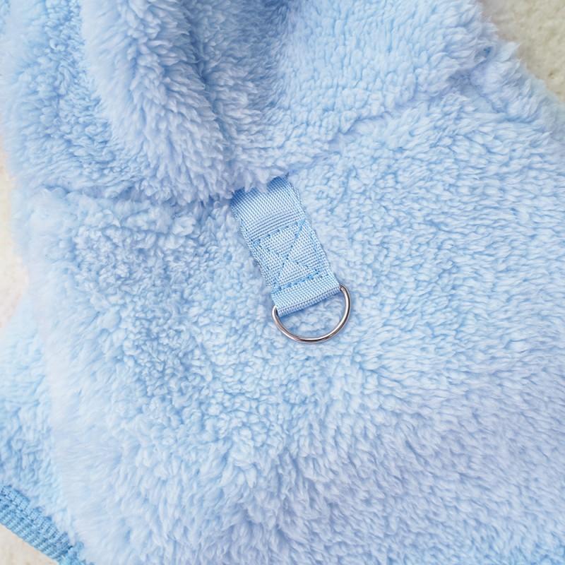 Pet Dog Warm Fleece Four-Legged Jumpsuit Winter Fall - Bear Design Teddy Poodle French Bulldog Corgi