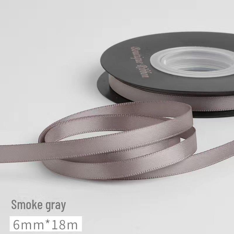 5mm Doppelseitiges Polyester-Blumen-Geschenkband für Haaraccessoires, Kuchendekoration und Sträuße