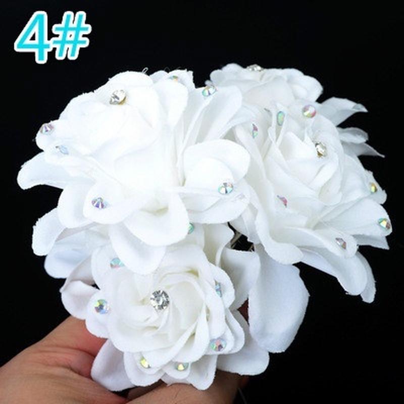 2Pcs Boho Flower Daisy Hair Cuff Clip Headband Hair Pin Accessories