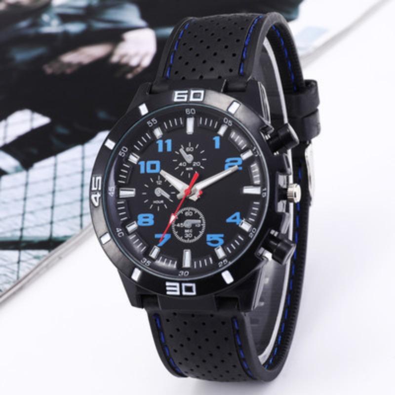 New Sports Silicone Fashion Racing Business Quartz Men's Watch Watch