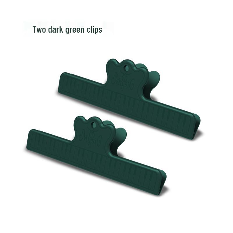 Piano & Guitar Sheet Music Holder with Clips for Songs & Sheets