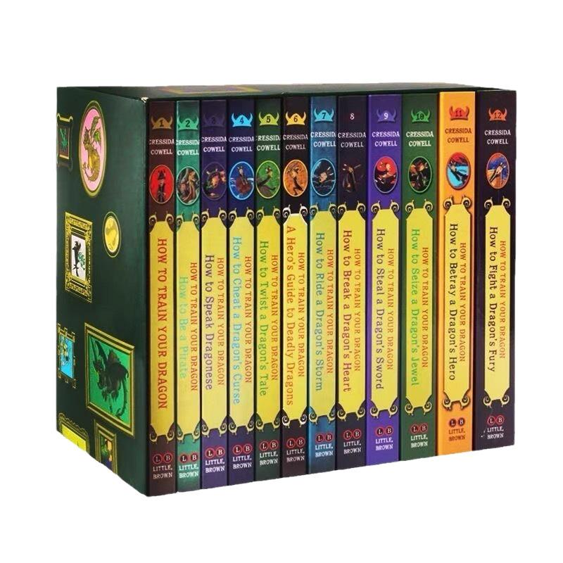 How To Train Your Dragon Complete Series 12 Volumes Gift Box