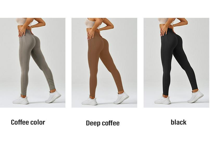 Seamless High-Waist Hip-Lift Sports Leggings