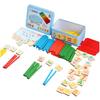 Magnetic Math Stick Box Colourful Wooden Counting Set For Kids Math Learning