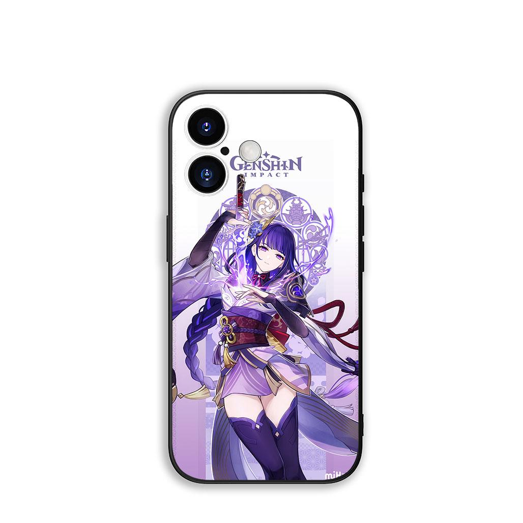 

for OPPO A54 A40 A60 A80 A18 A16 A17 A38 A78 A79 A57 A55 A96 A15 A12 Cover Case Genshins Impacts Baal Raiden Shogun Diluc fischl OPPO A12