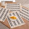 Woven Cotton Linen Tassel Placemat