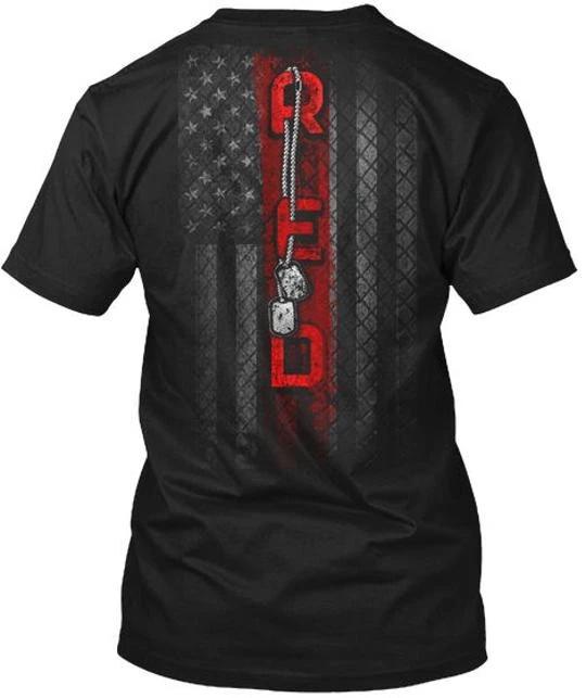 Red Remember Everyone Deployed T-Shirt Made in the USA Size S to 5XL M