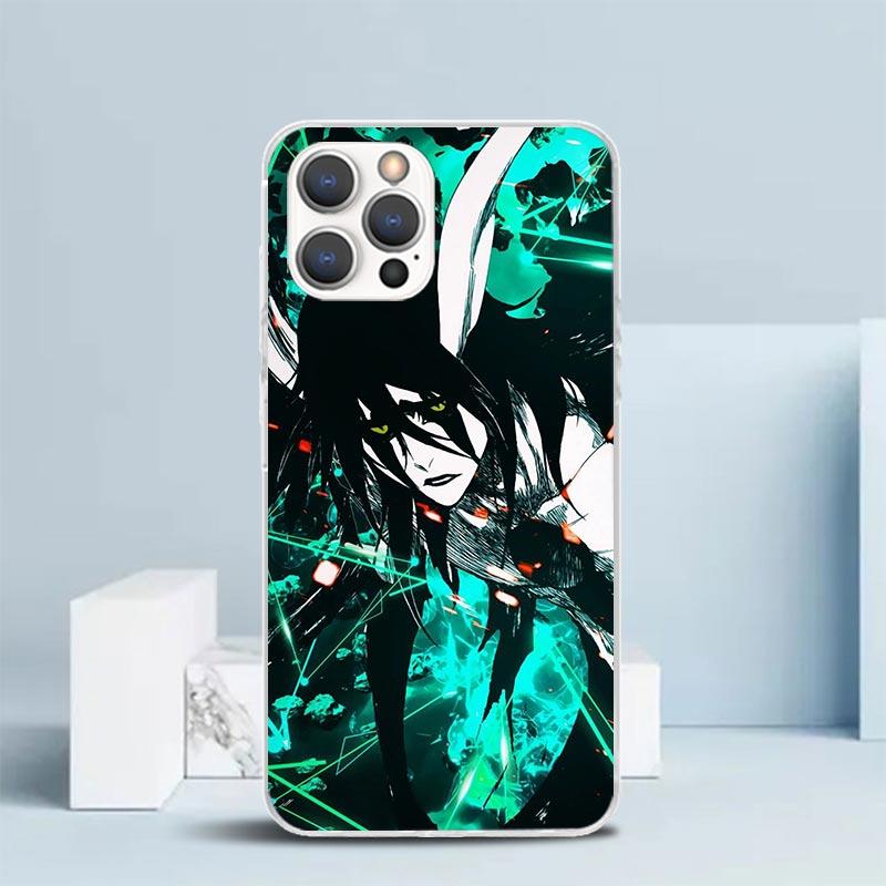 Bleach Ulquiorra Cifer 4 Soft Cover for iPhone 16 17 Air 15 14 Pro Max 16E Phone Case 13 Mini 12 11 7 SE 8 Print Pattern Fit Cas