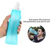 250/500 ml TPU Outdoor-Sportflasche Faltbare weiche Trinkflasche für Laufen, Camping, Wandern, Fahrrad, Fitness, Wasserbeutel