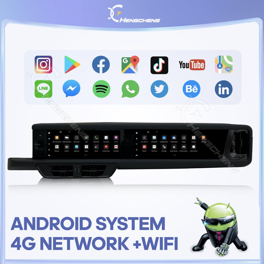 12.3Inch For Porsche Cayenne 2011-2017 GPS Navigation Car Multimedia Player Radio Android13 12+256G CarPlay 4G 360Camera 7870SC