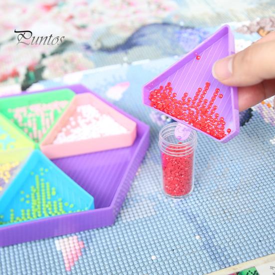 1 Set Rhinestone Painting Tray Set Rhinestone Bead Sorting Organization Tool Accessories for DIY Crafts
