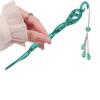 Tassels Hairpin for Women Vintage Dangling Hair Stick Combs and Sticks Nonslip Acrylic Hair Pin for Traditional Costume