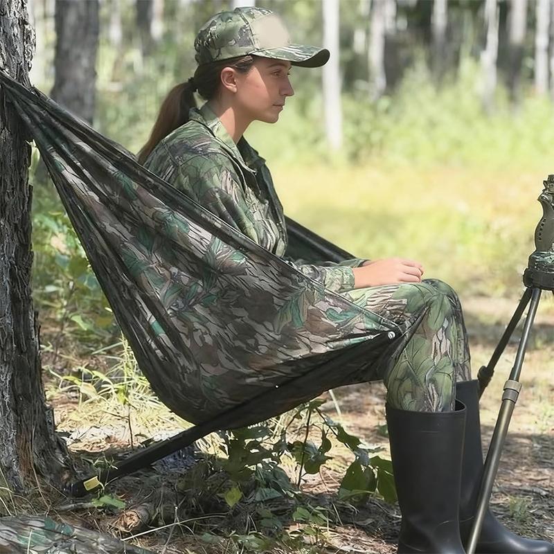 Outdoors Low Down Hunting Seat, 2026  Portable And Lightweight Hunting Hammock Chair