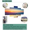 White F1 Car 5 Pieces Canvas Wall Arts Poster Print Living Room Picture Painting Bedroom Mural Home Decor Artwork Walllpaper