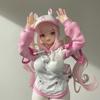 26cm Nikke Alice Model Ružový Zajačik Akčná Figúrka Stojaca Dievčenská Bábika GK Soška Anime Hra Ozdoba Zberateľské Hračky pre Dievčatá