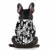 Leichtes Haustier-Shirt Hundepullover Tierprint Weicher Stoff Bequeme Passform Einfach Anzuziehen Langlebiges Design Geeignet für Kleine Mittlere Hunde