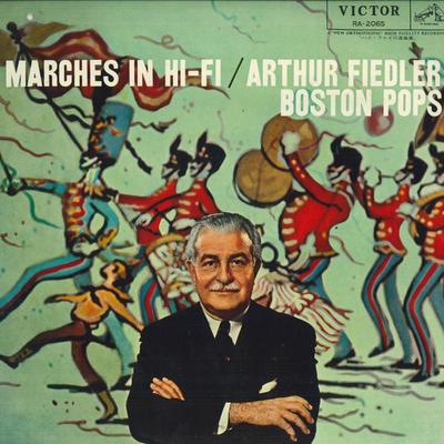 LP Record ARTHUR FIEDLER - High Fidelity March Collection RA2065 VICTOR Japan Classical Used