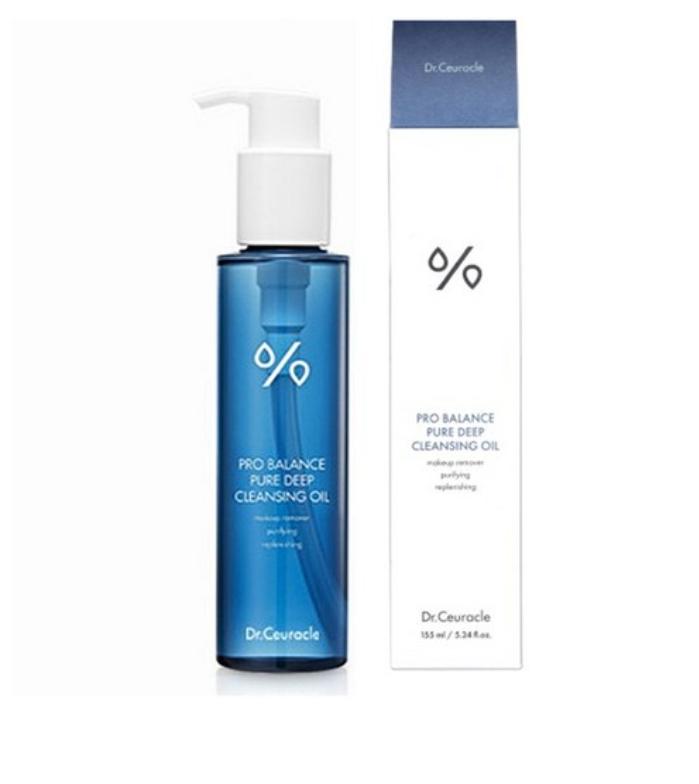 Dr. Ceuracle Pro Balance Pure Deep Cleansing Oil 155ml – Gentle Makeup Remover & Pore Care