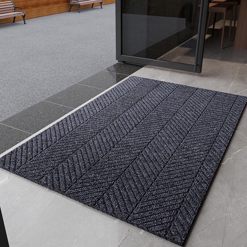 Zhanshi Grey Tire Pattern Non-Slip Entrance Mat
