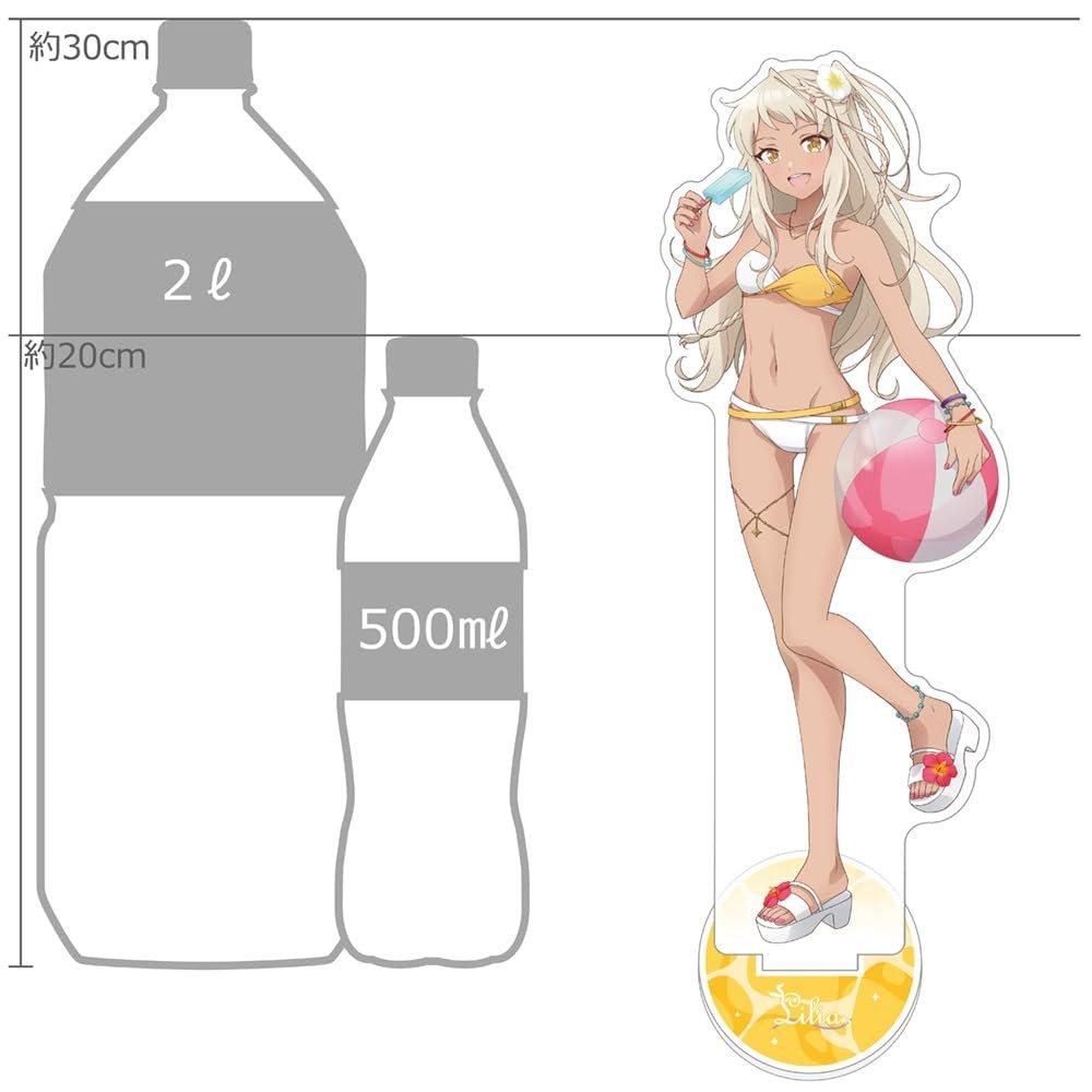 Pole Princess Lilia Saijo Swimsuit Ver. Extra Large Acrylic Stand Curtain Damashii Anime Goods