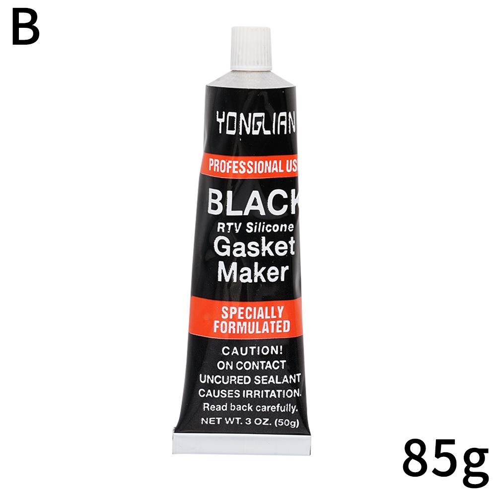 Car Black Sealant Silicone Rubber Waterproof High Temperature Resistant Automotive Gasket Sealant for Car Motorcycle Engine Seal
