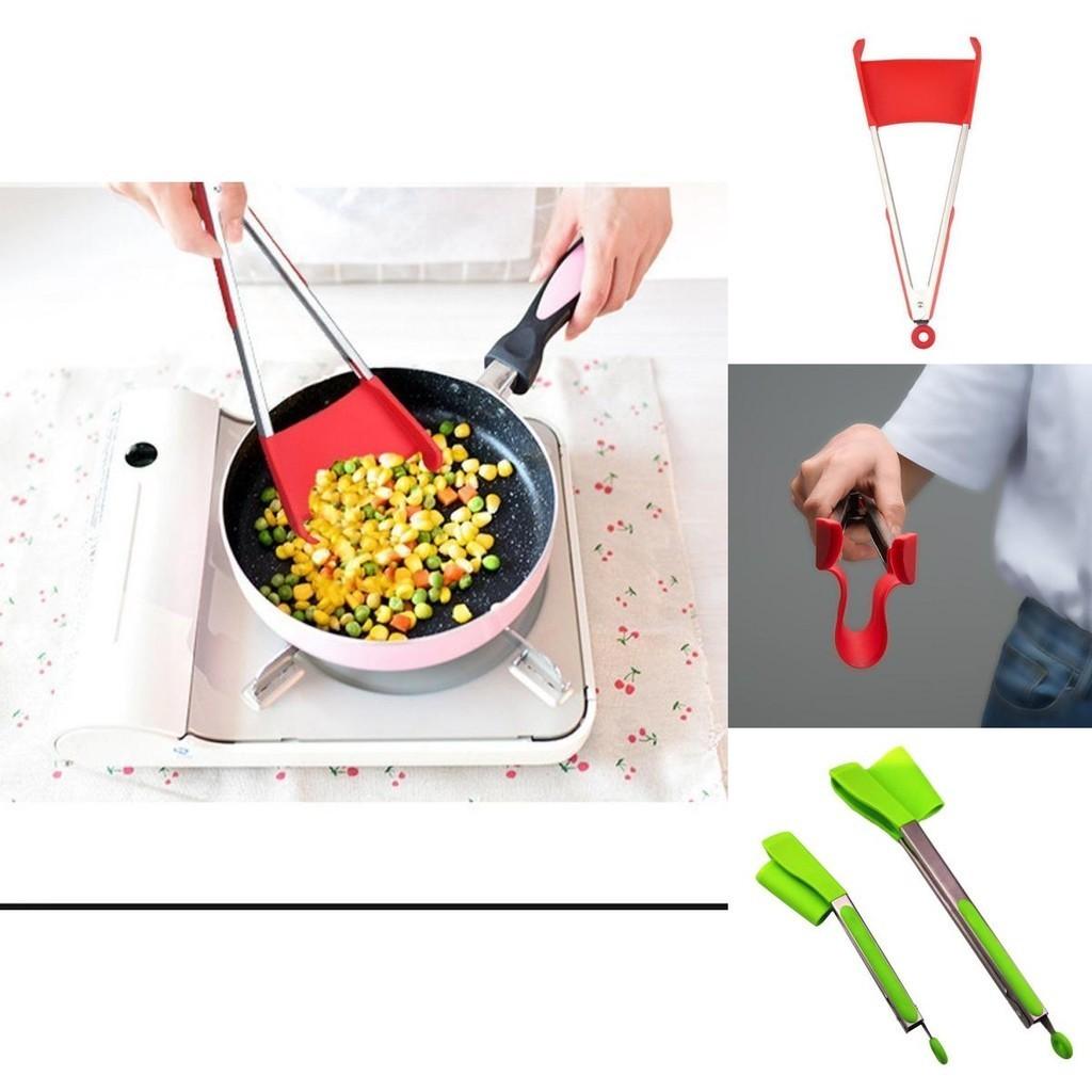 Modern Minimalist Silicone Food Clip Kitchen Tool 9 12 Inch Clamp Heat-resistant Food Clip