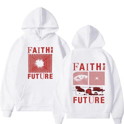 Faith In Future Journey Popular Hooded Sweatshirts for Men and Women Fashionable Casual Clothing Hip-hop Harajuku Oversized