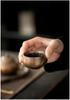 2026 New Style Gilded Rust Glaze Ceramic Teapot Kung Fu Tea Set for One – Includes One Pot and One Cup
