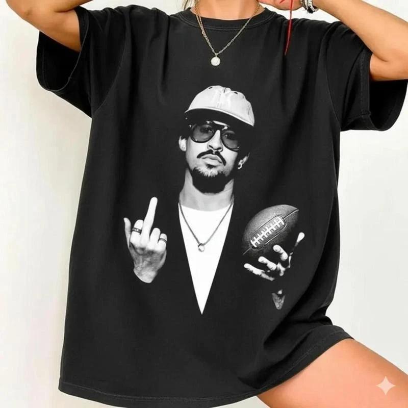 Bad Benito Bowl 2026 Shirt, Halftime Show Shirt Retro Football Graphic Tee S
