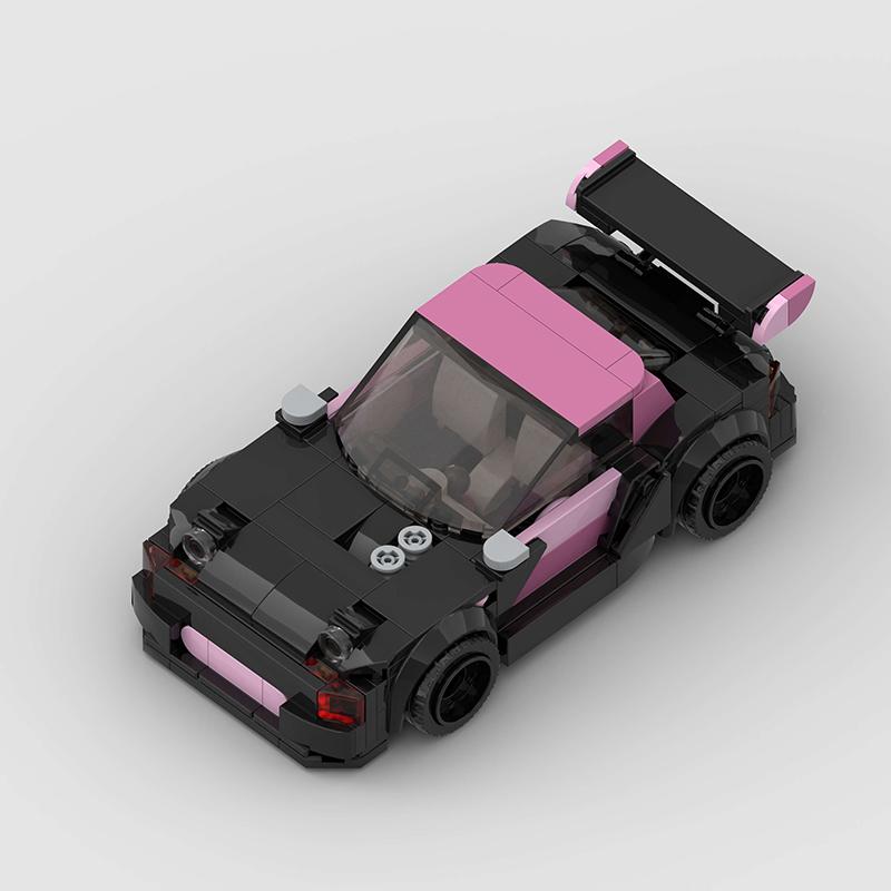 City Technical Speed Pickup MOC Car M3 R32 Police Racing SUV Model Building Block Super Race Rally Vehicle brick Christmas Gift