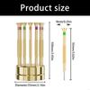 12pc Precise Screwdriver Set Copper Handle Alloy Shafts For Eyeglass Watch Glasses Electronics Repair