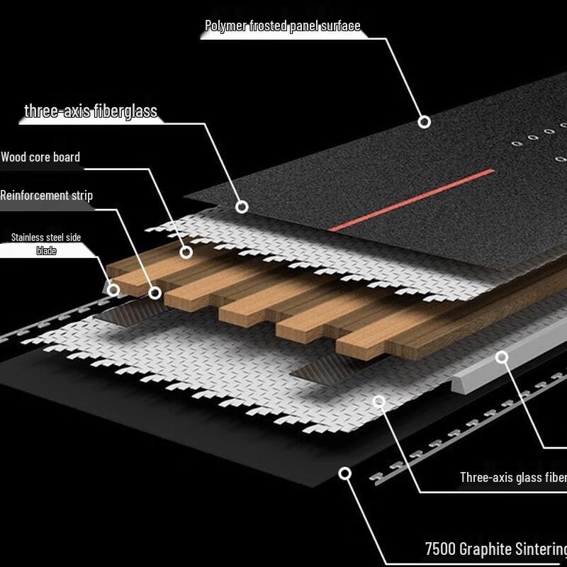 Snowpower Carbon Fiber All-Mountain Freestyle Snowboard