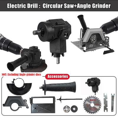 Tragbare elektrische Bohrmaschine, modifiziertes Werkzeug, Mehrzweck-Bohrmaschine für elektrische Kreissägen, arbeitssparende Tischwerkzeuge für die Holzbearbeitung
