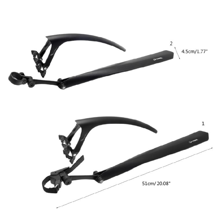 Bikes Fenders Adjusted Front Rear Bikes Fenders Mud Guard Bikes Mudguards