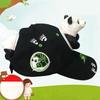 3D Panda Baseball Hat for Adult Children Adjustable Cartoon Designs for Outdoor Activity Travel and Family Gathering Use