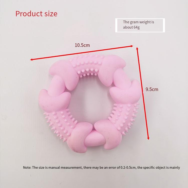 Hračky pro psy TPR Pěna Mléčná vůně Kost Kousací kroužek na zuby pro psy Hračky pro mazlíčky Potřeby pro mazlíčky