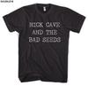 Nick Cave The Bad Seeds Koszulka Unisex z Maszyną do Pisania Nowe Koszulki Śmieszne Góry Koszulka Nowe Unisex Śmieszne Góry Czarny Styl sbz3239