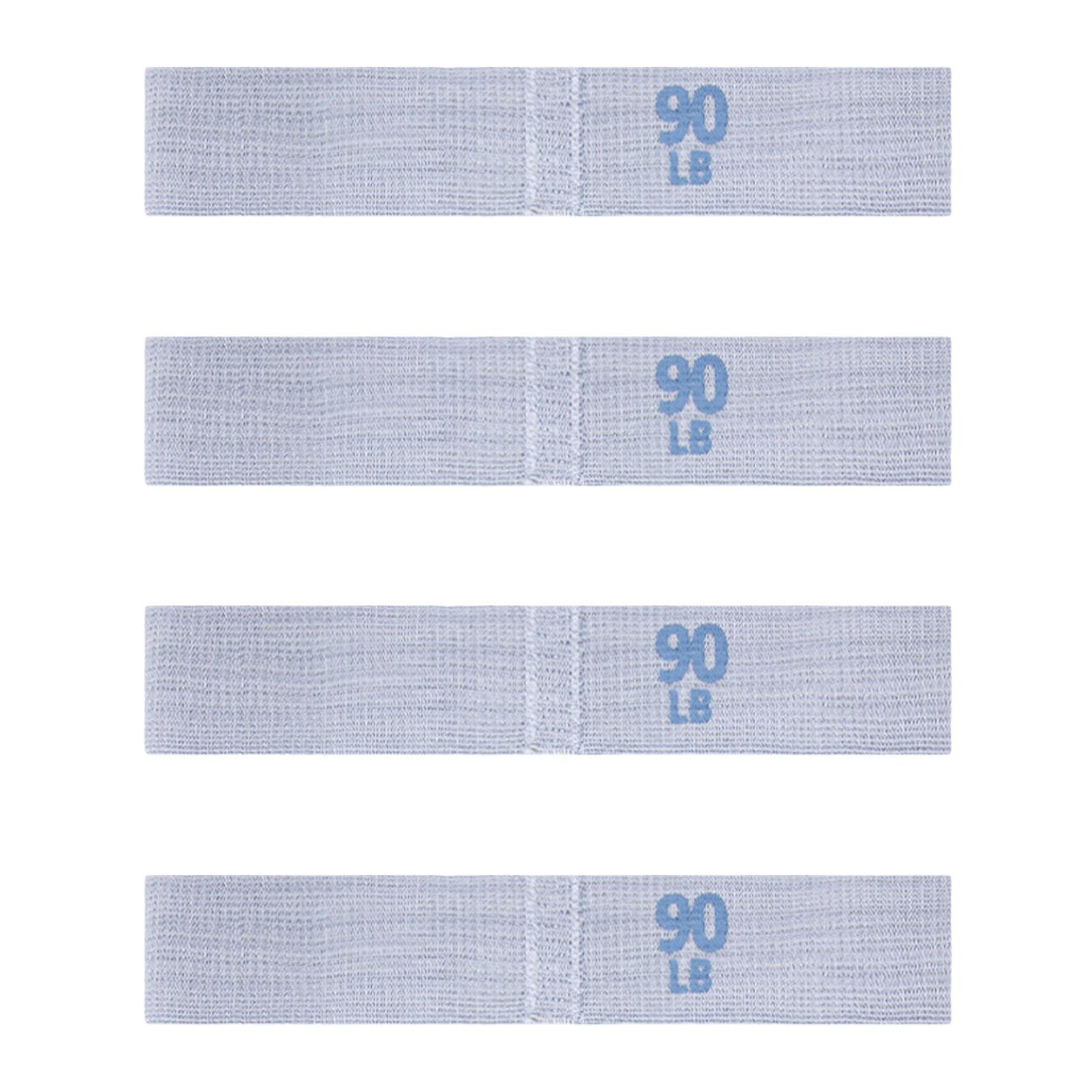 

4 шт. эластичные ленты сопротивления для йоги, пилатеса, домашних тренировок, фитнес-тренинга, физиотерапии One Size