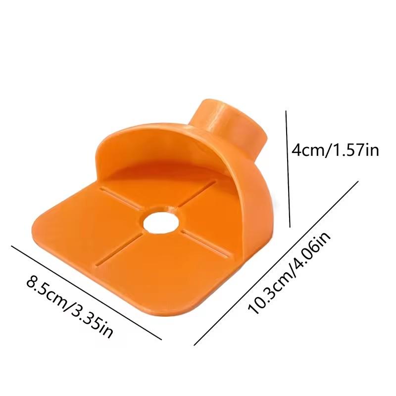 Universal Drill Bit Dust Collector Expandable Bottle Mouth Adapter No-Electricity Drilling Dust Collector Reusable & Easy-to-Clean Plastic Material