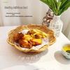 Imitation Rattan Plum Blossom Snack & Fruit Tray