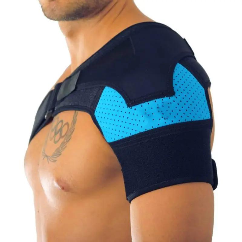 Durable And Safe Shoulder Brace With Pressure Pad Shoulder Pain Ice Pack Shoulder Compression Sleeve Both For Left And Right Unisex