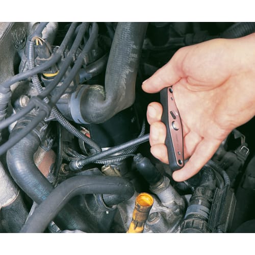 HAZET 863Q T-Shaped Ratchet Handle, 1/4-inch (6.3 mm), 20-Tooth, Quick-Release Mechanism, Tool Steel, DIN/ISO Standard Compliant, For Precision Work i