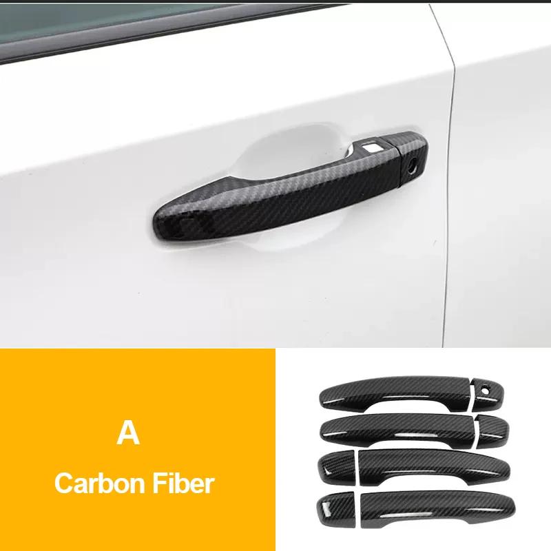 For Honda Accord X 10th 2018     Hybrid ABS Car Outer Door Handle Bowl Catch Cover Protection Trim Sticker