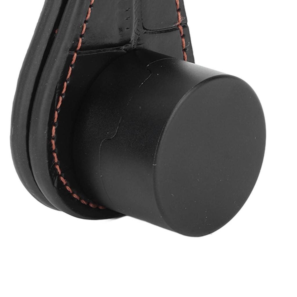 Magnetic Pocket Billiard Chalk Holder Leather Chalk Clip Billiard Pool Cue Snooker Accessory Black