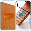 Wood Textbook Book Stand 6 Angles Adjustable Book Holder with Metal Page Clips for Music Scores Cook Recipe Tablet