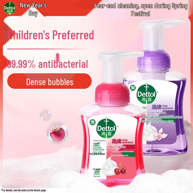 Dettol Foam Antibacterial Hand Wash Duo Set